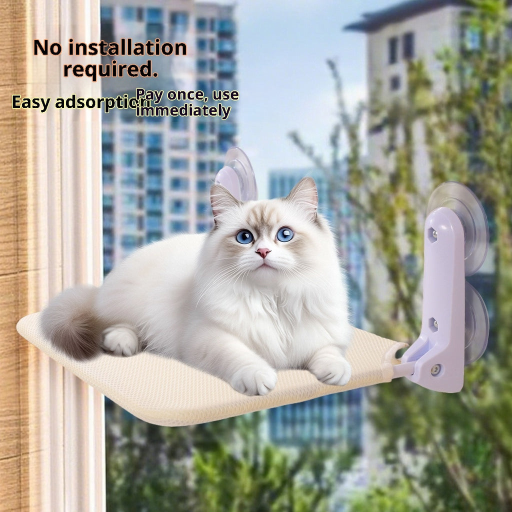 Hamaca de Ventana para Gatos – Lavable, Cómodo Lugar de Descanso