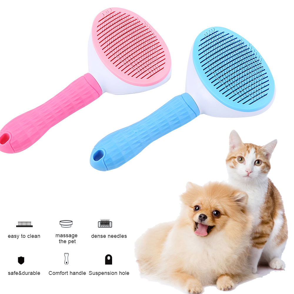 Cepillo Fácil para Mascotas para un Pelaje Sano y Brillante