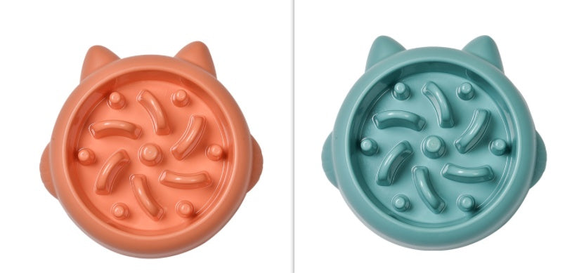 Cuenco de alimentación lenta para mascotas – Detiene el comer rápido fácilmente